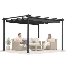 pergola-ogrodowa-tarasowa-3x4-m-stalowa-altana-zadaszenie-szara-multigarden