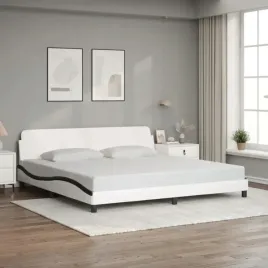 vidaxl-rama-lozka-z-zaglowkiem-bialo-czarna-200x200-cm-ekoskora