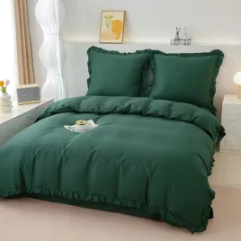 posciel-premium-z-bawelny-140x200-z-zielona-falbana