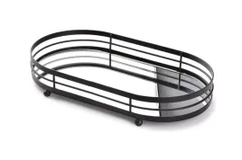 tacka-owalna-czarna-33x185-cm-mondex-cedric-dekoracyjna-podstawka