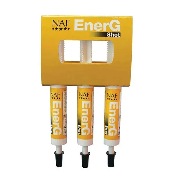 NAF ENERG SHOT 3 tuby po 30 ml booster energetyczny dla koni