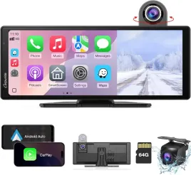 carpuride-w904-podwojna-kamera-samochodowa-4k-10-carplay-and-android-2025