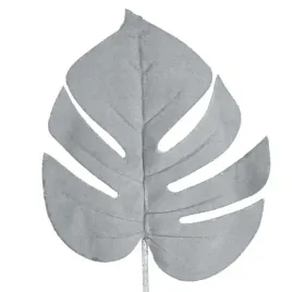 ozdobny-lisc-monstera-20x16cm-szary-x24