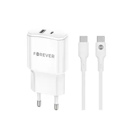 forever-ladowarka-sieciowa-pd-qc-tc-01-20ac-1x-usb-c-1x-usb-20w-biala-kab