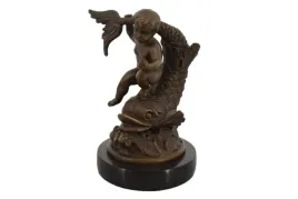 chlopiec-z-ryba-figura-rzezba-z-brazu-dekoracja-prezent