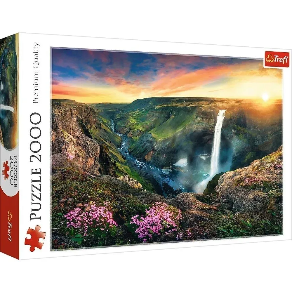 puzzle-2000-wodospad-haifoss-islandia-trefl