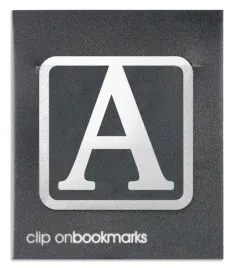 metalowa-zakladka-litera-a-clip-on