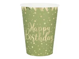 kubeczki-oliwkowe-happy-birthday-270ml-10szt