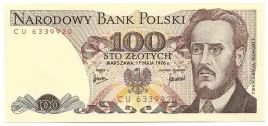 100-zl-l-warynski-1976r-cu-stan-bankowy-rzadki
