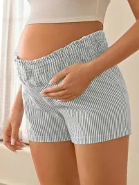 fc34218-shein-krotkie-spodenki-ciazowe-w-paski-gumka-26-m
