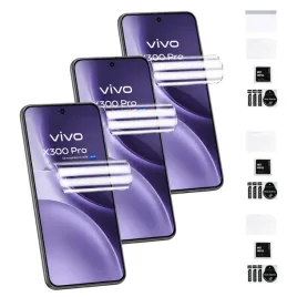 3x-folia-hydrozelowa-do-vivo-x300-pro-ochronna-na-ekran-tpu-nie-peka