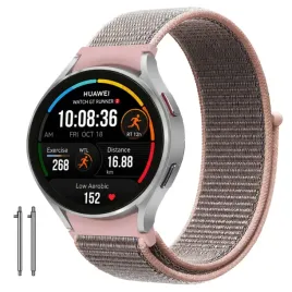 pasek-do-huawei-watch-gt-runner-2-bransoleta-20mm-opaska-nylon-rozowy-mocny