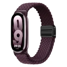 pasek-do-xiaomi-mi-band-8-9-10-opaska-pleciony-zegarek-bransoleta-bordowy