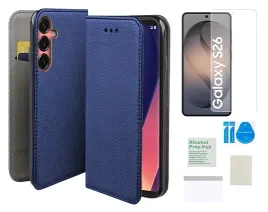 etui-z-klapka-do-samsung-galaxy-s26-smart-magnet-niebieski-folia-ochronna