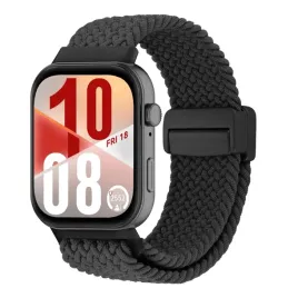 pasek-do-huawei-watch-fit-3-4-4-pro-opaska-pleciony-bransoleta-czarny