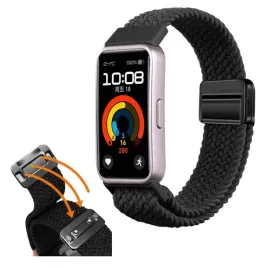 pasek-do-huawei-band-8-9-10-watch-opaska-pleciony-bransoleta-mocny-czarny