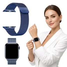 pasek-do-apple-watch-42-44-45-46-49mm-metalowy-bransoleta-opaska-niebieski