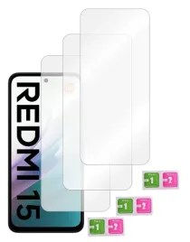 szklo-ochronne-do-xiaomi-redmi-15-4g-5g-hartowane-na-ekran-mocne-3-sztuki