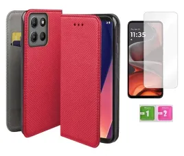 etui-z-klapka-do-motorola-moto-g15-g05-czerwony-smart-magnet-szklo-9h