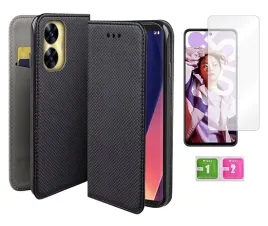 etui-z-klapka-do-realme-c55-czarny-obudowa-pokrowiec-szklo-hartowane-9h
