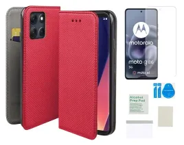 etui-z-klapka-do-motorola-moto-g86-5g-czerwony-smart-magnet-folia-ochronna