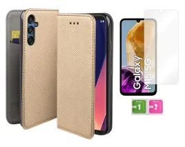 etui-z-klapka-do-samsung-galaxy-m15-5g-zloty-smart-magnet-obudowa-szklo
