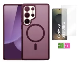 etui-magsafe-do-samsung-galaxy-s25-ultra-matte-bordowy-szklo-na-ekran