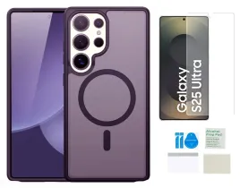 etui-magsafe-do-samsung-galaxy-s25-ultra-matte-fioletowy-folia-ochronna