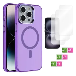 etui-do-iphone-16-magsafe-wzmacniane-matowy-case-kolory-szkla-3-sztuki