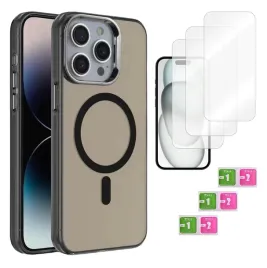 etui-do-iphone-15-magsafe-wzmacniane-matowy-case-kolory-szkla-3-sztuki