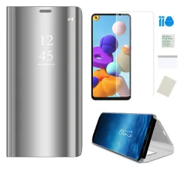 etui-z-klapka-do-samsung-galaxy-a21-clear-view-srebrny-folia-ochronna-tpu