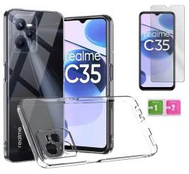 etui-silikonowe-2mm-do-realme-c35-przezroczyste-obudowa-szklo-na-ekran-9h