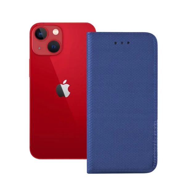etui-z-klapka-do-apple-iphone-13-smart-magnet-niebieski-case-pokrowiec-stan-nowy