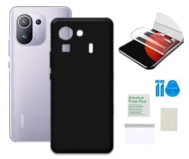 etui-matowe-do-xiaomi-mi-11-pro-czarny-plecki-folia-ochronna-szklo-tpu
