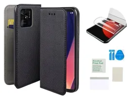 etui-z-klapka-do-xiaomi-redmi-10c-czarny-obudowa-folia-hydrozelowa