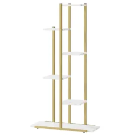 regal-kwietnik-6-polek-marmur-nogi-zlote