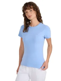 4f-t-shirt-koszulka-damska-niebieska-bawelniana-z-logo-klasyczna-wygodna