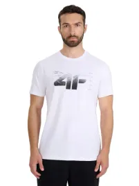 4f-t-shirt-koszulka-meska-biala-bawelniana-klasyczna-z-logo-na-co-dzien