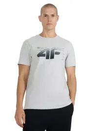 t-shirt-koszulka-meska-bawelniana-klasyczna-szara-z-nadrukiem-na-co-dzien