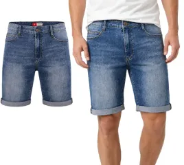 meskie-szorty-krotkie-spodenki-bawelniane-niebieskie-jeansowe-na-co-dzien