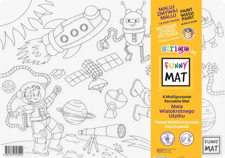 mata-transparentna-space-funny-mat-strigo-bohater-brak