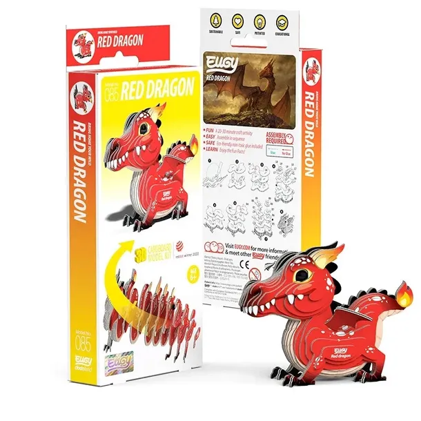 czerwony-smok-eugy-eko-ukladanka-3d-material-karton