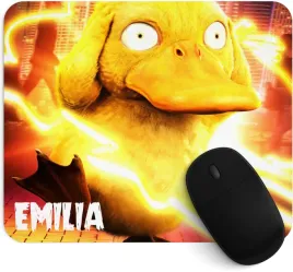 podkladka-z-imieniem-pod-myszke-pokemon-psyduck-pikachu