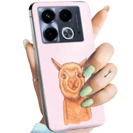 etui-do-infinix-note-40-4g-wzory-lama-alpaka-andy-obudowa-pokrowiec-case