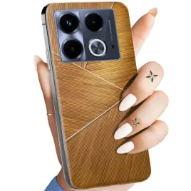 etui-do-infinix-note-40-4g-wzory-brazowe-drewniane-brown-obudowa-pokrowiec