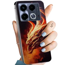 etui-do-infinix-note-40-4g-wzory-smoki-dragon-taniec-smokow-obudowa-case