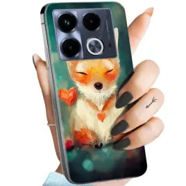 etui-do-infinix-note-40-4g-wzory-liski-lisy-fox-obudowa-pokrowiec-case
