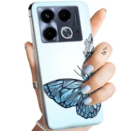 etui-do-infinix-note-40-4g-wzory-motyle-butterfly-barwne-obudowa-pokrowiec
