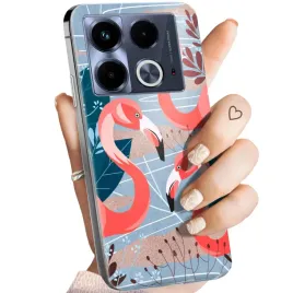 etui-do-infinix-note-40-4g-wzory-flaming-flamingi-ptaki-obudowa-pokrowiec