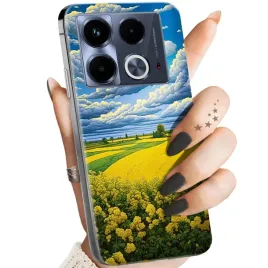 etui-do-infinix-note-40-4g-wzory-chmury-niebo-blekit-obudowa-pokrowiec-case